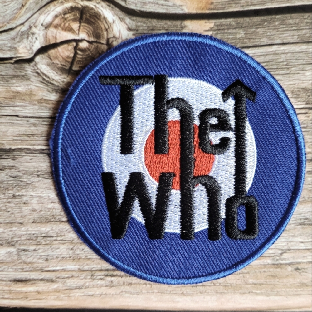 The Who Band Vintage 90's Embroidered Iron on Patch